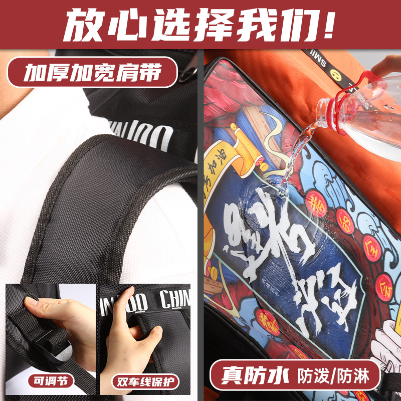Picture of Art Painting Bag National Fashion Painting Bag Art Student Backpack Art Test Large Capacity Sketch Bag Sketch Bag Painting Tools Thickened