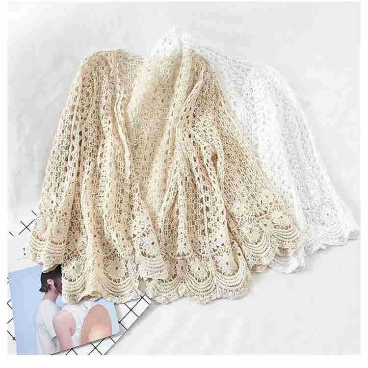 Picture of Seaside Beach Cover-Up Can Be Used in the Water, Sun Protection, Resort Hot Spring Thin Jacket, Versatile Loose Bikini Swimsuit, Trendy Outer Wear