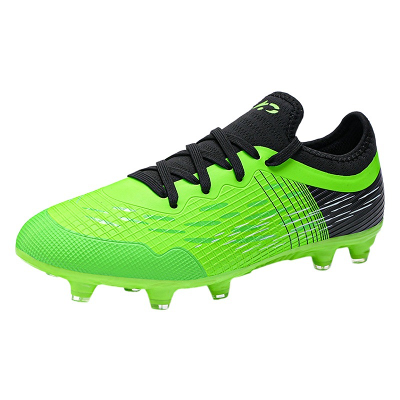 Cross-border low-top plus size long nail football shoes training competition broken nail cement lawn children's football shoes generation