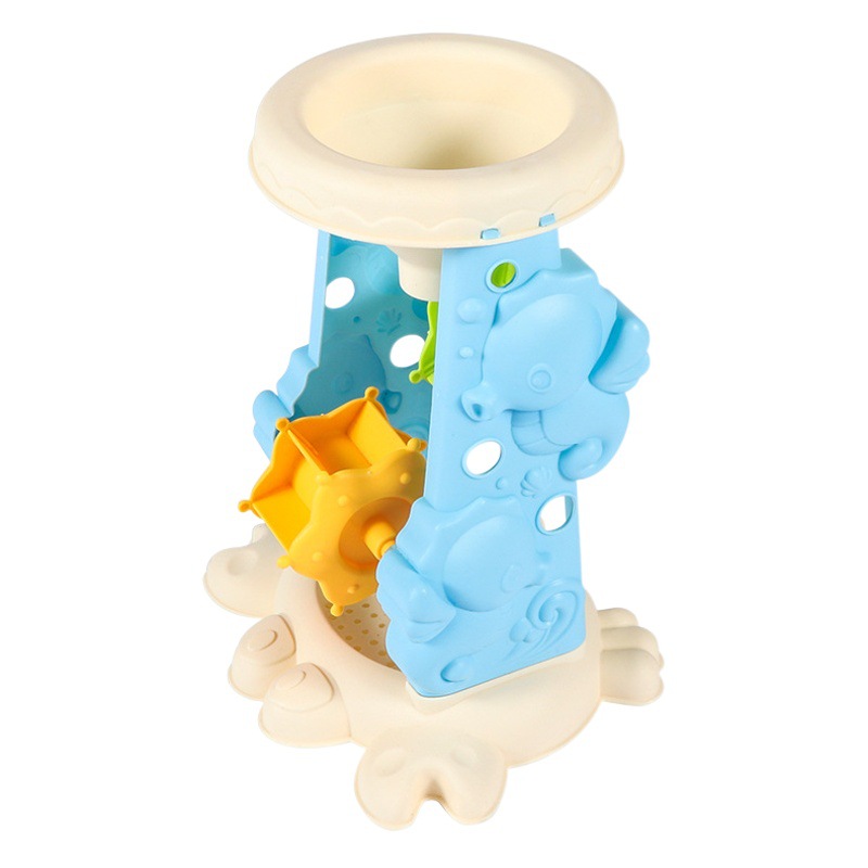 New Beach Toys Full Set Sand Digging Shovel Trolley Beach Bucket Children's Beach Playing Sand Water Tool suit