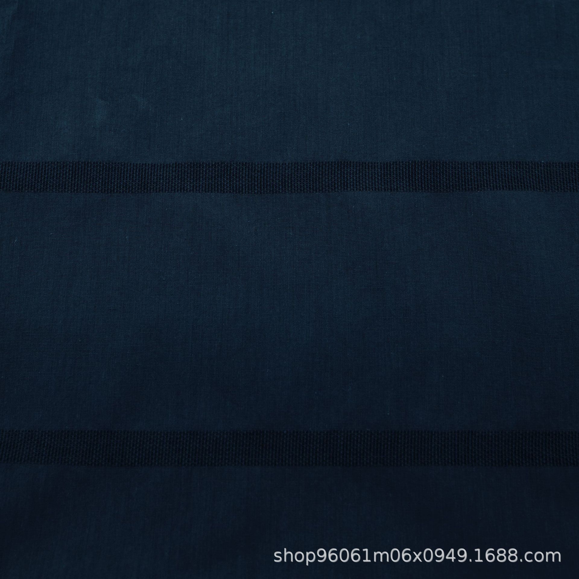 Picture of Tensel Cotton Horizontal Stripe Jacquard Simple Plain Dark Texture dress Shirt Top Clothing Fabric
