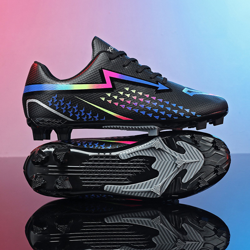 Kabutokawa New Non-Slip Long-Spiked Children's Soccer Shoes, Men's Adult Sports Training Shoes, Men's and Girls' Youth Sports Shoes