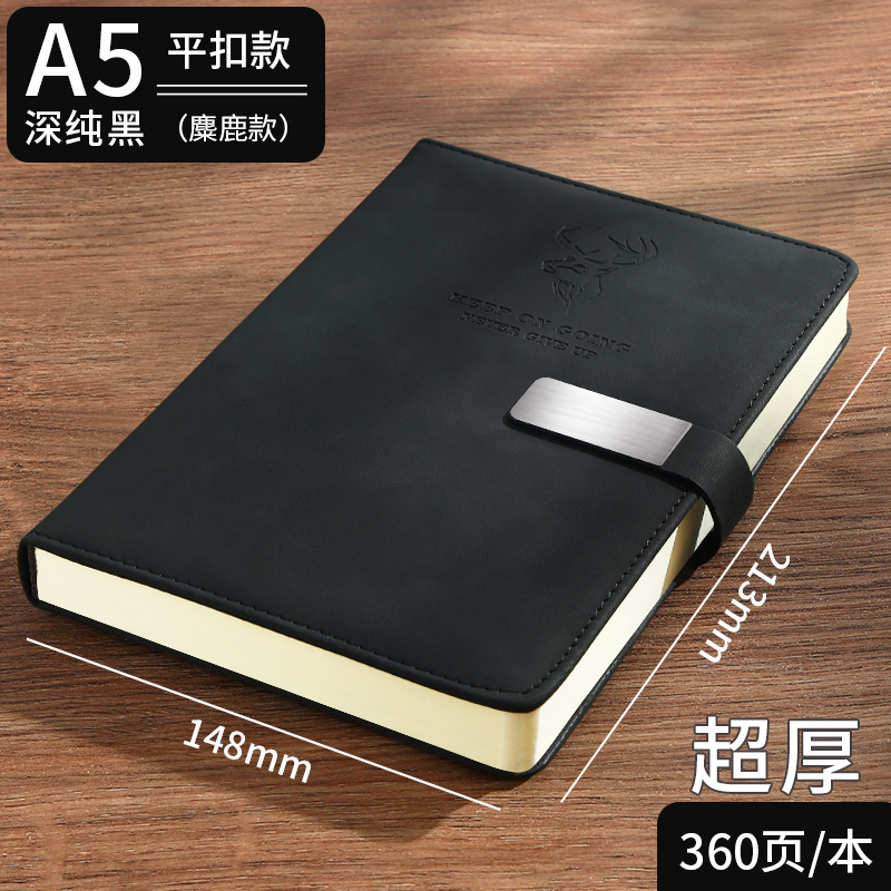 Picture of High-Looking A5 Notebook Imitation Leather Hand Ledger Thickeneded Conference B5 Simple Business Notepad Custom Logo