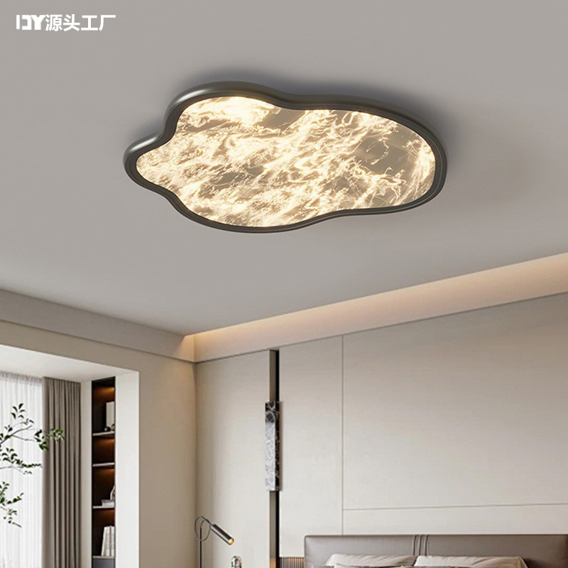 Picture of Italian Light Luxury Cloud Ceiling Lamp Modern Simple New Year Cloud Eye Protection Bedroom Lamp Balcony Main Lamp Study Lamp