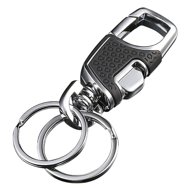 Open Creative Buttons, New Keychains, Car Waist Buckles, Stainless Steel Buckles, Men's High-End Keychains
