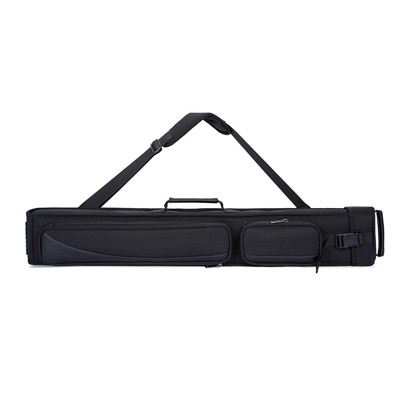 Picture of American Style Portable Billiard Cue Bag 8 Holes Billiard Cue Backpack 1/2 Nine Ball Cue Bag Multifunctional Billiard Cue Bag