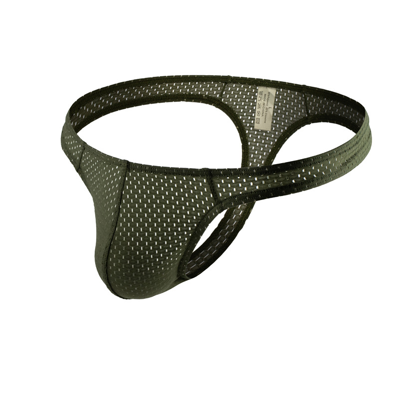 Picture of Men's thong breathable low waist sexy mesh men's underwear wholesale