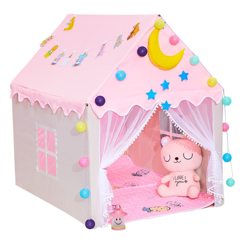 Children's tent indoor girl princess small tent dream boy sleeping game House baby split bed artifact
