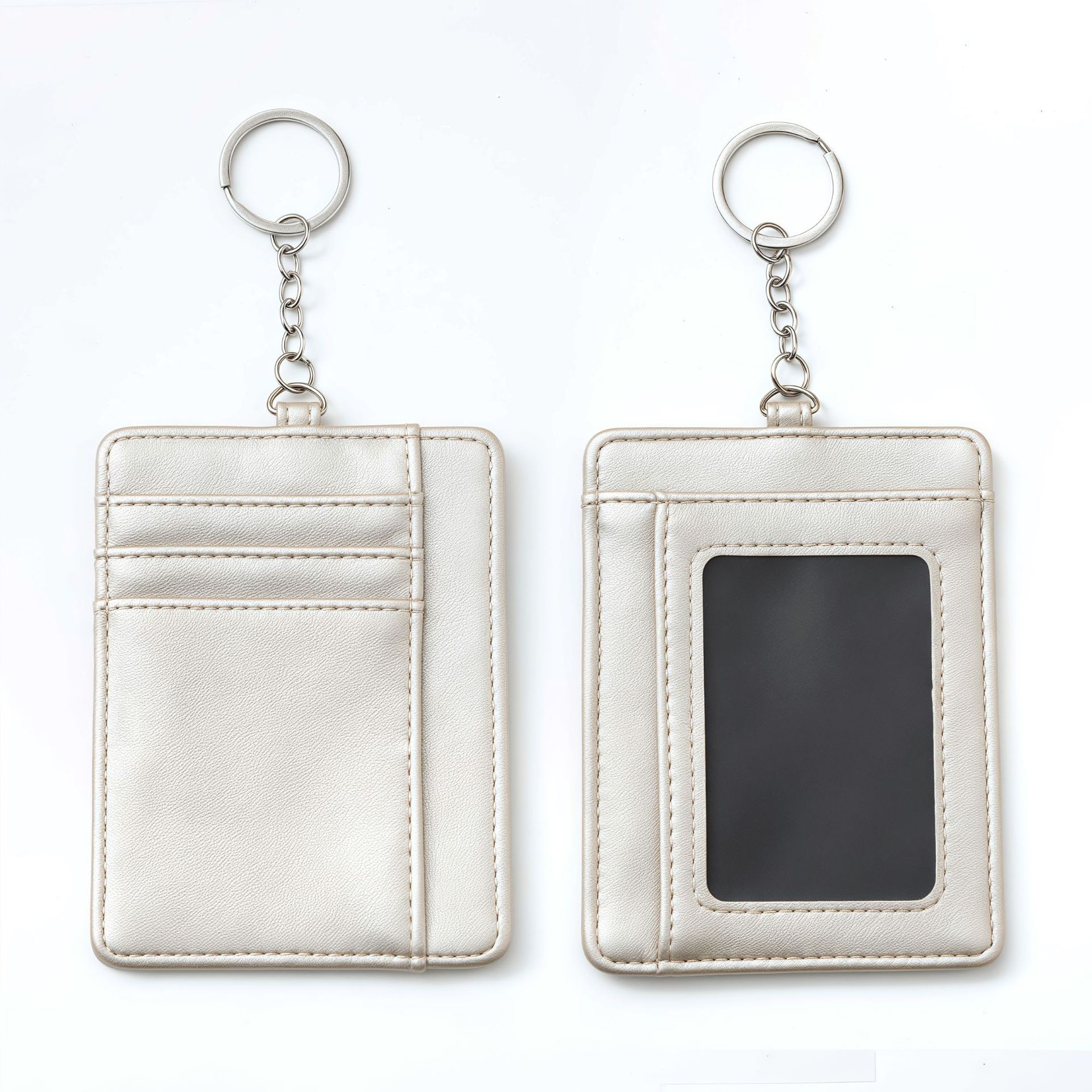 Picture of Cross-border Card Bag Ins Women's Advanced Sense Multi-card Small Bag PU Zipper Wallet Convenient Key Bag Card Case Bag