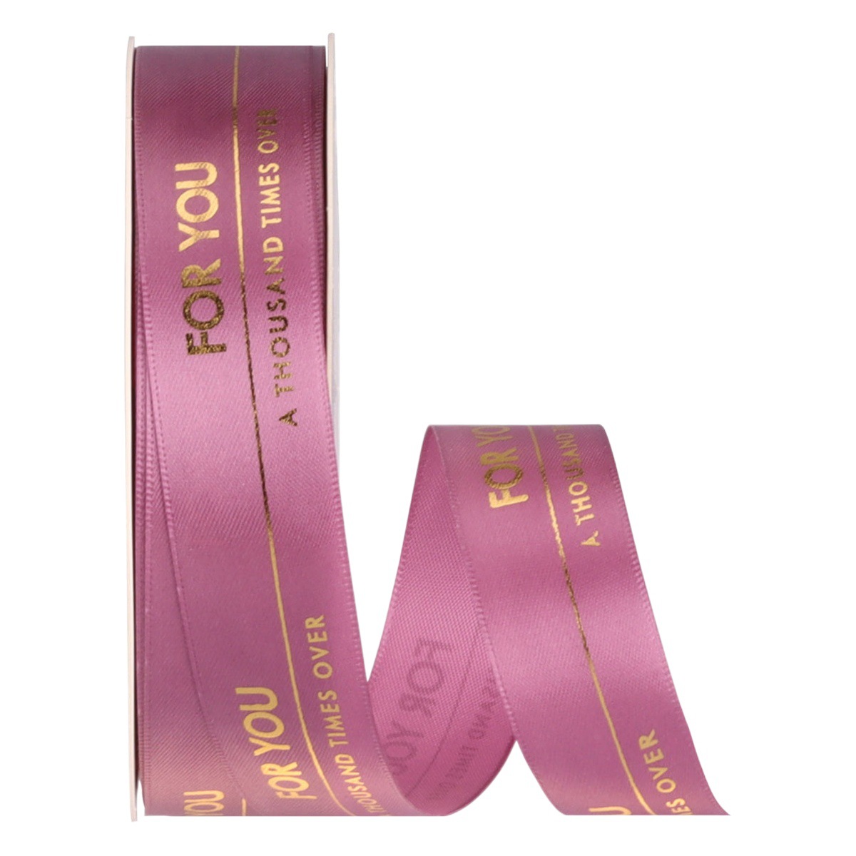 Ribbon Custom Logo Bronzing Polyester Belt Gift Packaging Box Cake Decorative Printing Ribbon Bow bouquet