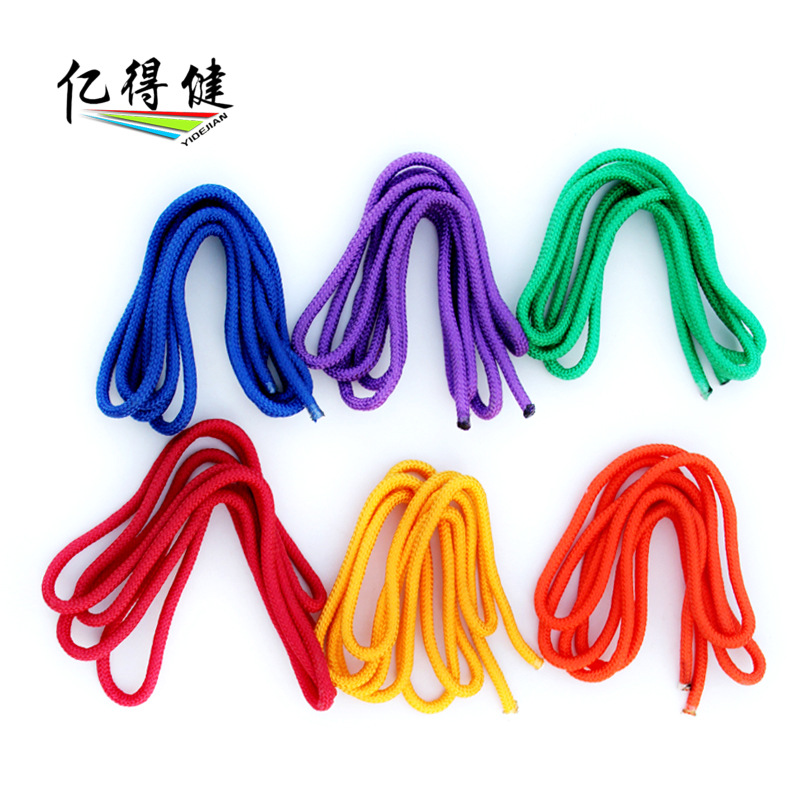 Picture of Artistic Gymnastics Rope/Nylon Colorful Solid Color Gymnastics Five Competition Training Fitness Products Manufacturers
