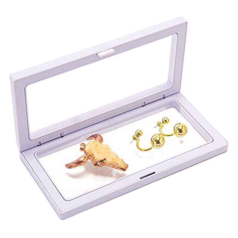 Factory Direct Sales Pe Suspension Box Packaging Box Jewelry Packaging Jewelry Packaging Box Jewelry Storage Display Box Ring Box