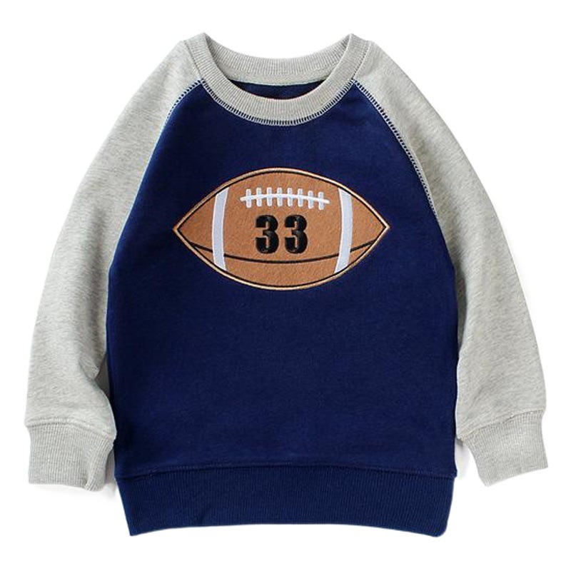 2025 Spring and Autumn Korean Style New Long-Sleeve Sweatshirt for Children, Cartoon Pattern, Color Block, Wholesale Available