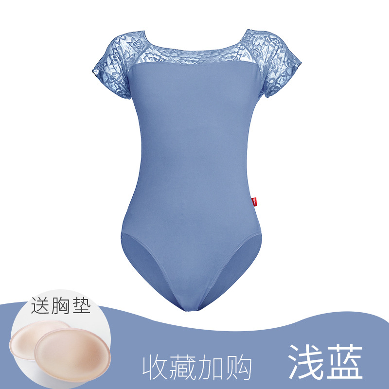 Picture of Gymnastics Ballet Practice Suit Dance Suit Adult Female Art Examination Etiquette Instructor Dancing Suit Basic Training Suit