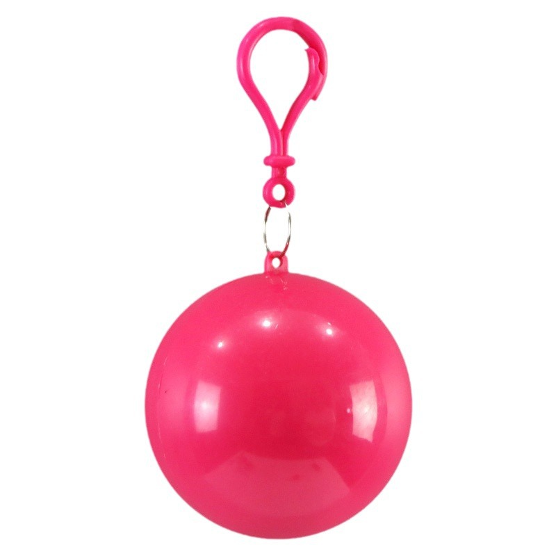 Picture of Portable Disposable Raincoat Ball Compressed Spherical Raincoat Outdoor Adult Travel Rafting Hangable Poncho Large Batch
