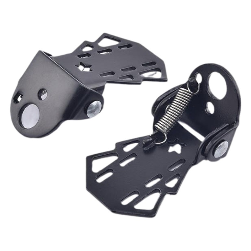 Bicycle Pedals, Rear Seat Pedals, Mountain Bike Universal Foldableable Rear Wheel Stand, Manned Pedal Accessories
