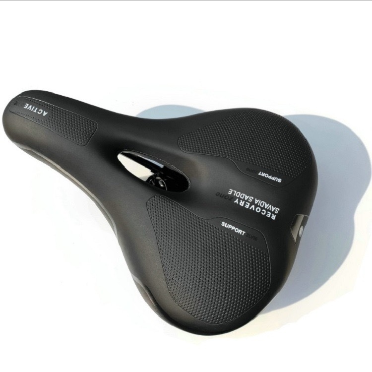Mountain bike cushion bicycle seat thickened silicone super soft shock-absorbing saddle dynamic bicycle folding bicycle comfortable seat