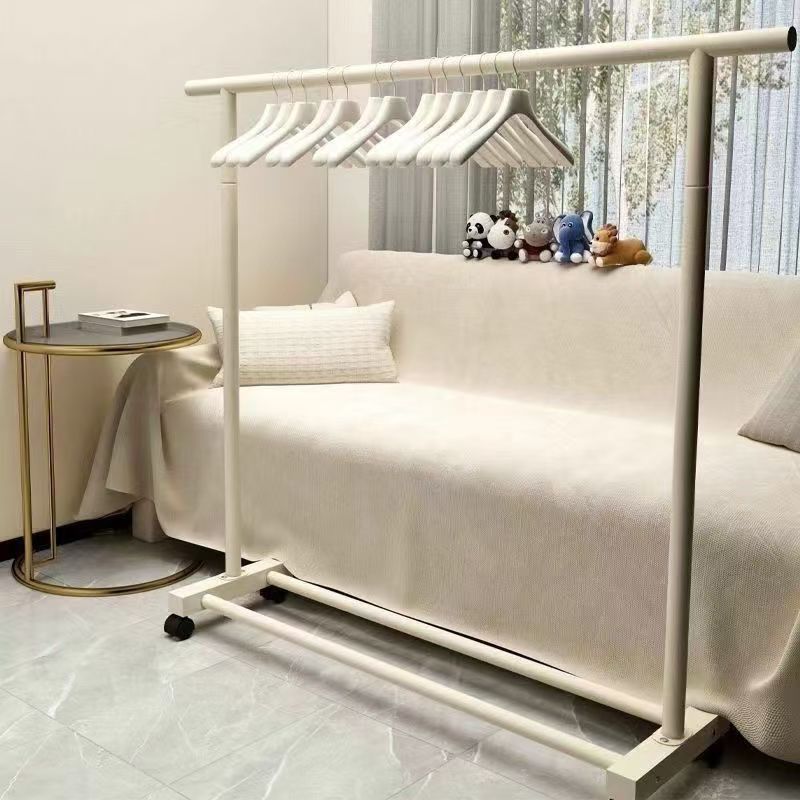 Clothes, balconies, simple hangers, floor-to-ceiling hanging hangers, student dormitory indoor household shelves, cooler poles, moving drying