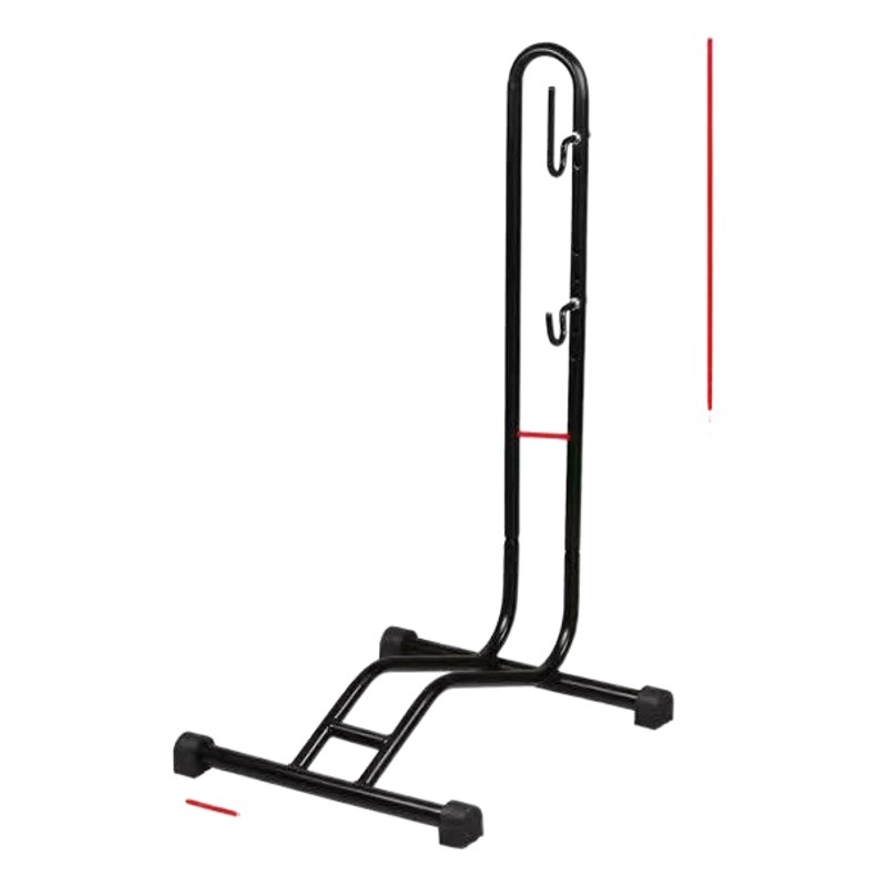 Wholesale bicycle parking rack L-type plug-in mountain bike parking rack bicycle display rack maintenance rack three-in-one