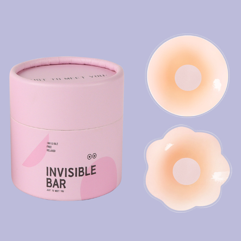 Picture of Traceless Anti-bump Nipple Sticker Breathable Invisible Anti-walking Light Sticker Ultra-thin Chest Sexy Sling Special Silicone Breast Sticker