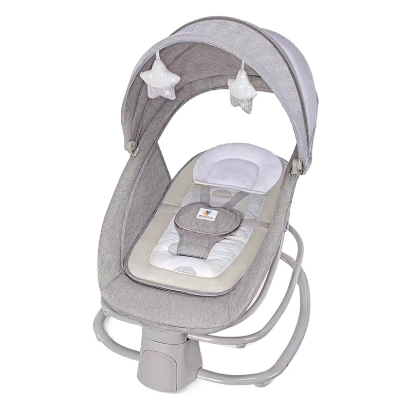Baby electric rocking chair baby coax baby to sleep artifact children bb dining table comfort chair recliner available in February