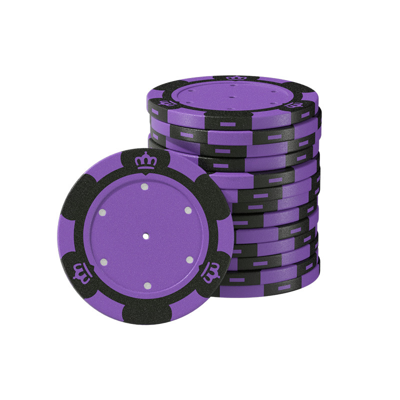 Picture of Blank chip coins, crown clay chip points, concert support images, customizable, no face value chip coins