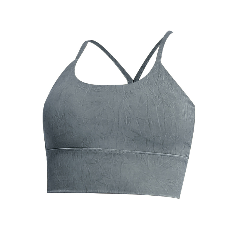 Picture of European and American Sports Underwear Women's Running Yoga Vest Without Steel Rings Gathering Shock-absorbing Fitness Suit Beautiful Back Shock-proof Bra