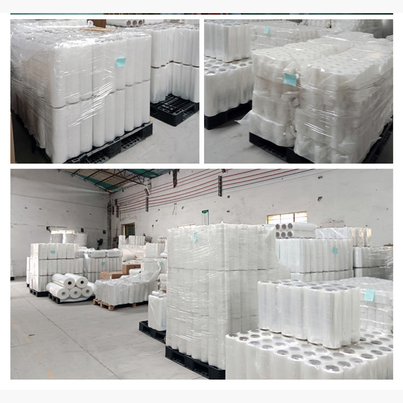 Picture of Wrapping film brushed wrapping film manufacturers wholesale transparent film industrial pe stretch film plastic packaging film in stock