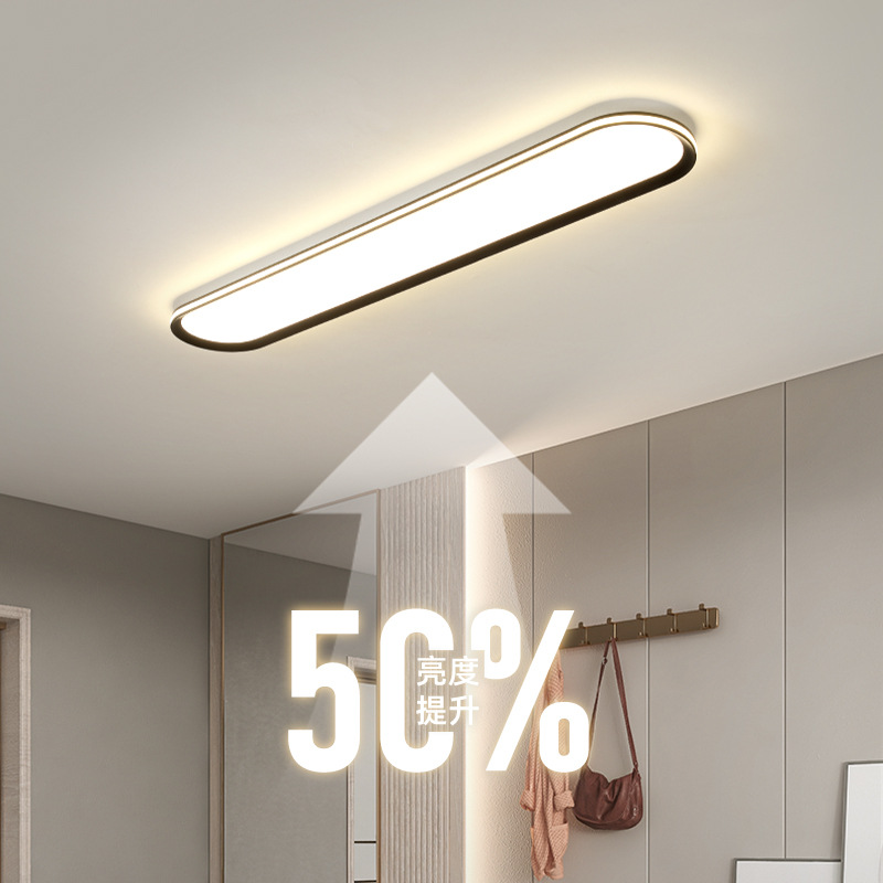 Picture of Entrance Corridor Light Creative Entrance Corridor Light Ceiling Light Modern Simple Long Cloakroom Zhongshan LED Lamps