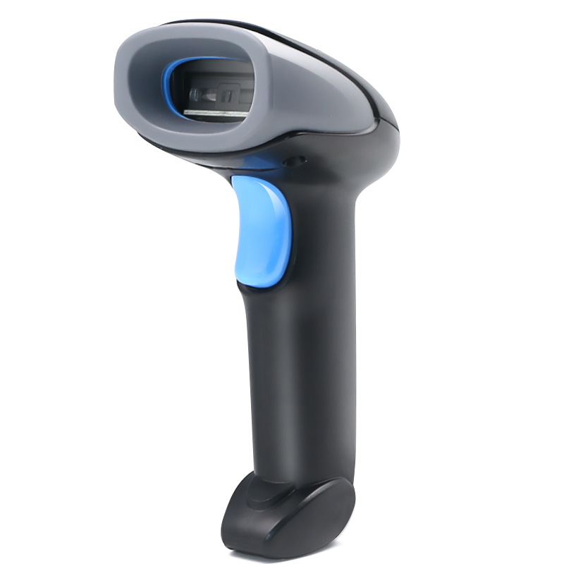 Picture of Youku 2D Scanner Gun Bluetooth Laser Wireless Barcode Supermarket Cashier Express Logistics Handheld Wired Scanner Gun