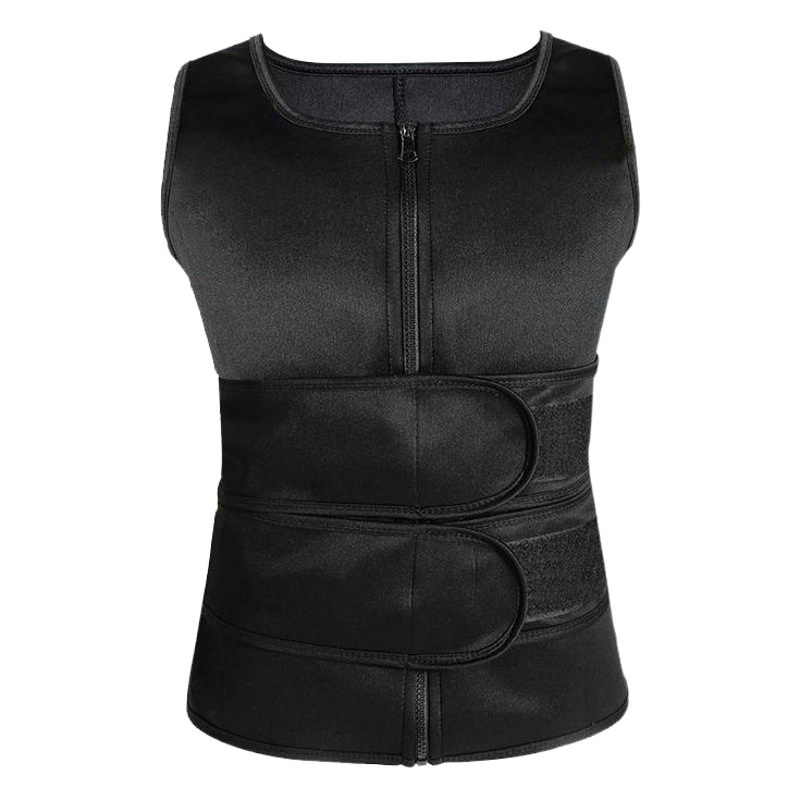 Men's Belly-Tinting Vest Body-Shaping Double-Breasted Body Shaping Shaping Shaping Shaping Shaping Beer Belly Meat-Hidden Hot-Fit Sports Tight-Fit Dress