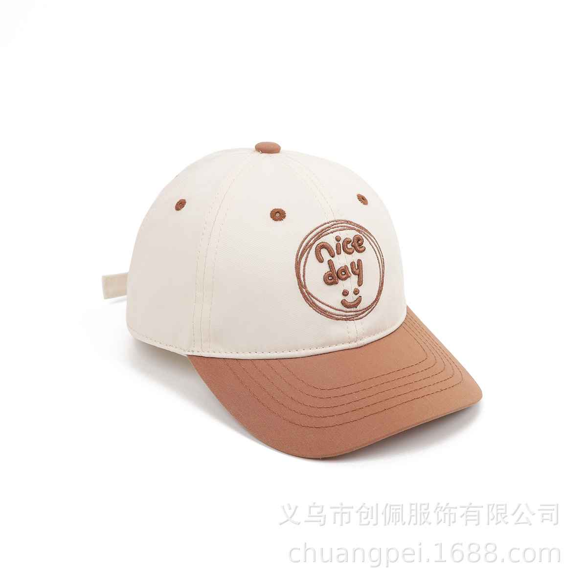 Picture of Chuangpei children's cap spring and summer handsome cap Macaron color matching children's baseball cap can be customized logo