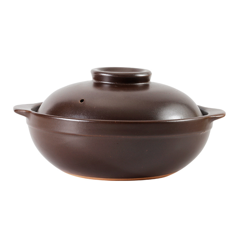 Picture of Commercial Pot Rice Rice Noodles Braised Chicken and Stone Pot Bibimbap Casserole Soup Pot Gas Stove Casserole Ceramic Pot