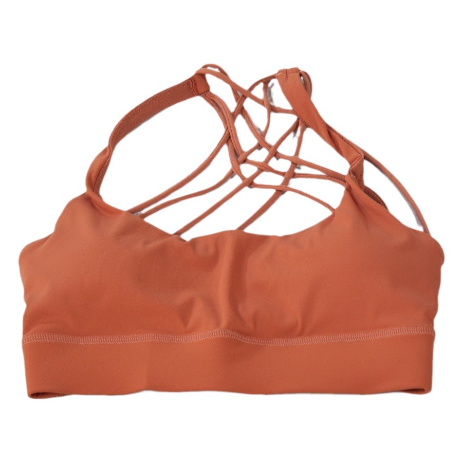 Sports underwear yoga clothes SWIFT SPEED women's sports eight bra fitness bra nude feeling comfortable high elastic