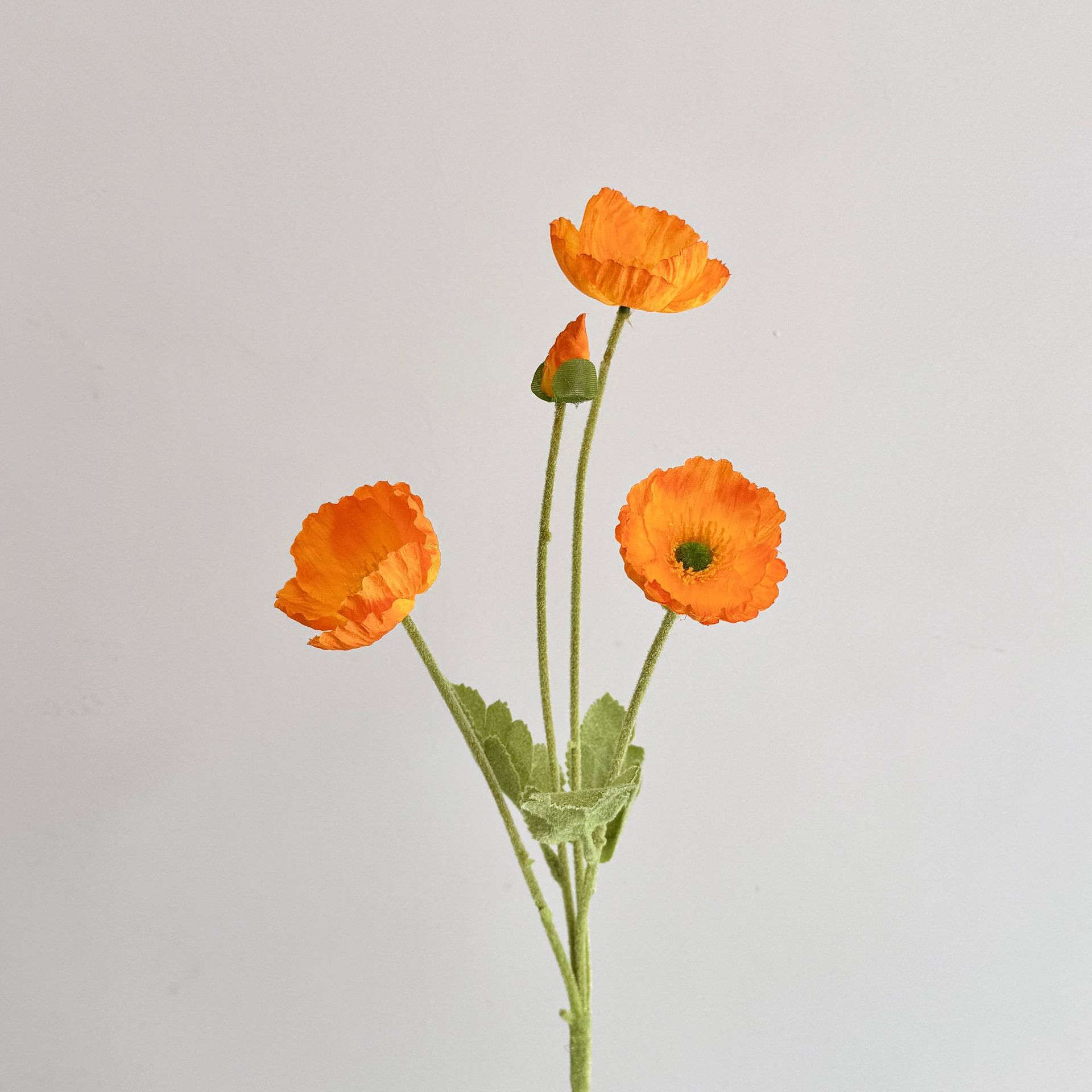 Picture of Poppy Artificial Flowers, High-End Realistic Wedding Scene Layout, Home Decoration Ornaments, Artificial Flowers, Silk Flowers, Artificial Flowers