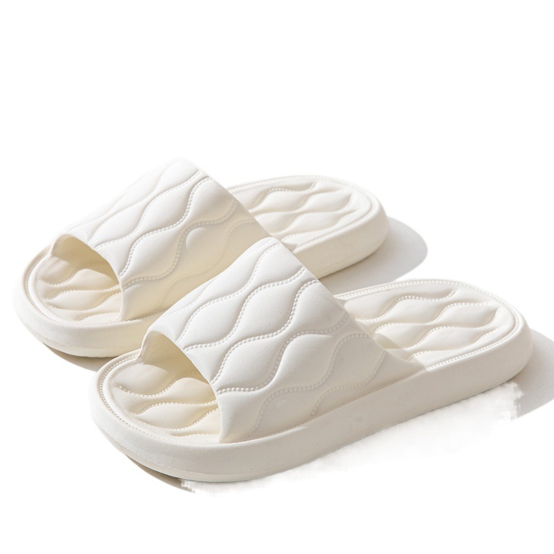 Feeling Slippers Women's Summer New Indoor Home Couple's Household Mute Bathroom Bathing Outer Wear Sandals for Men