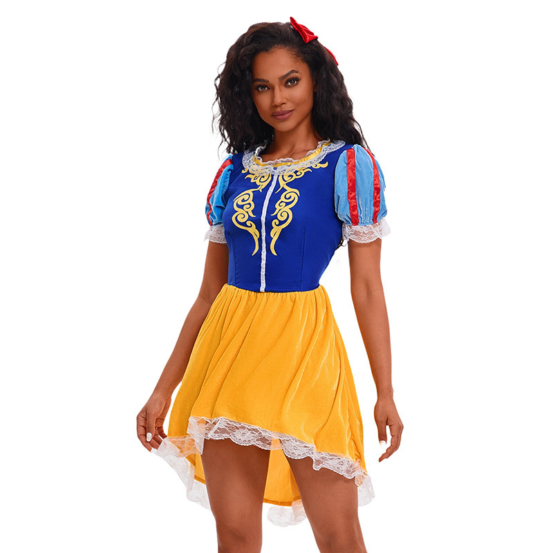 Picture of 2025 new fairy tale cos snow white costume drama dance stage costume role-playing costume
