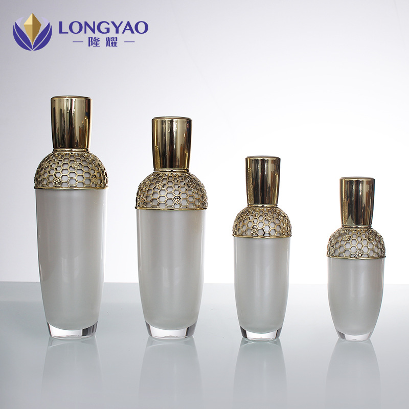 New Customizable Acrylic Skin Care Product Bottle Orchid Vase Cosmetic Bottle Series Eye Cream Cream Bottle
