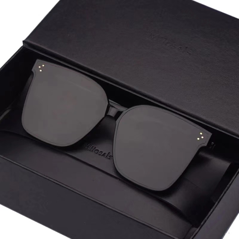 Picture of New High-End Sunglasses for Women, Street Photography, Big Face, Slimming Driving Glasses, Korean Style Trendy Men's Sunshade Glasses, Direct Supply from the Manufacturer