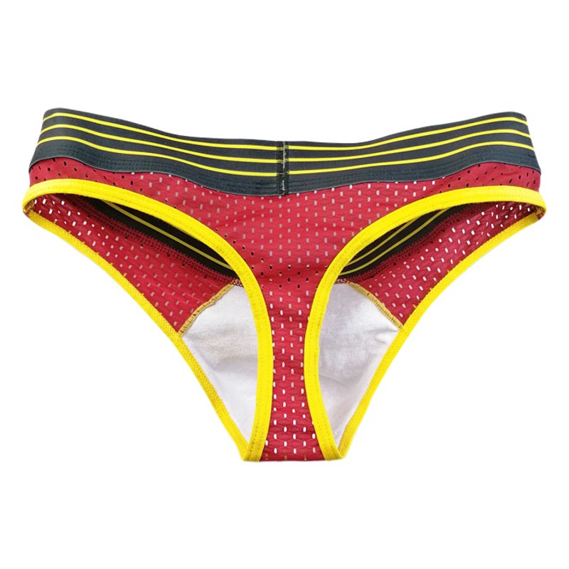 Mesh Men's Thong Single Butter Sexy Transparent Men's Free-Take-Off New Low-Waist Men's Underwear with Convex Thin