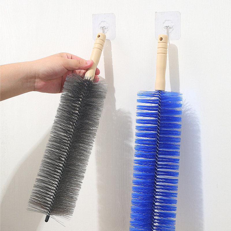 Picture of Household Fan Brush Dust Removal Brush Sewer Brush Screen Window Blind Cleaning Brush Sofa Dust Duster Bendable Brush