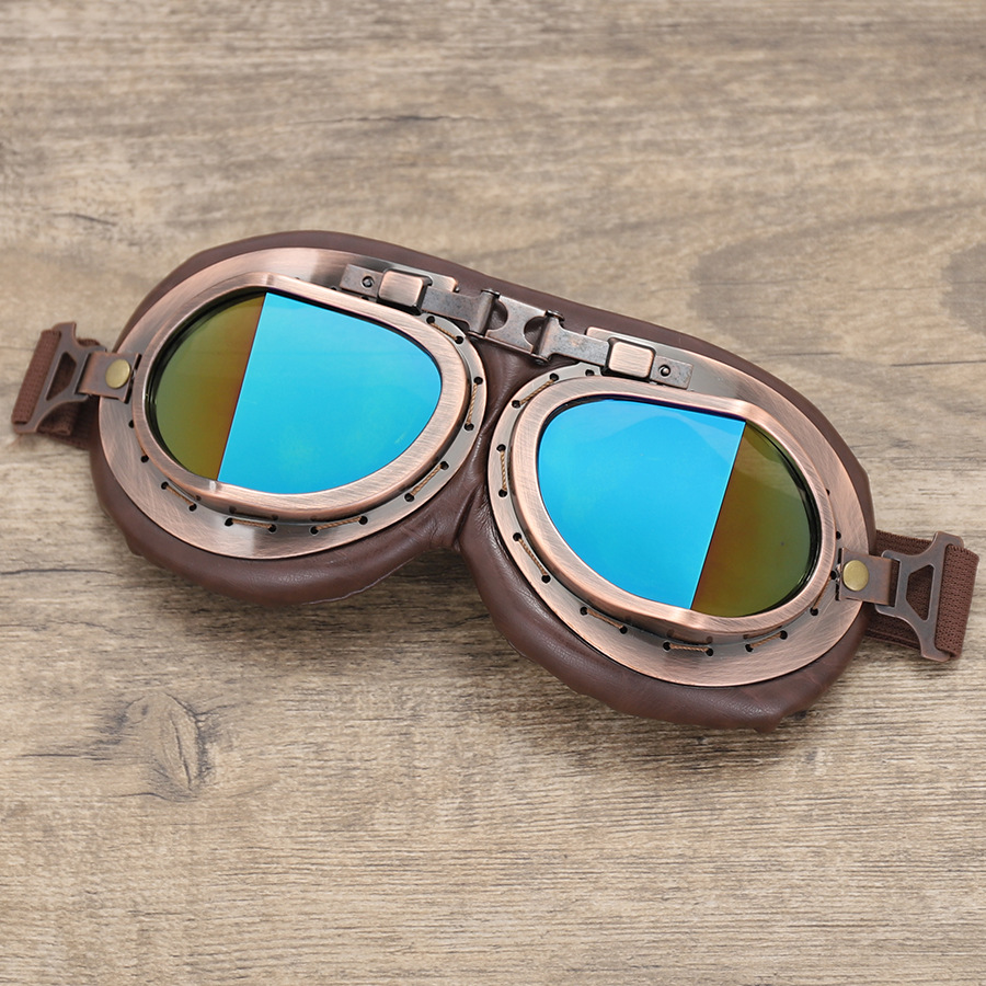 Picture of Spot retro angle Harley goggles helmet goggles motorcycle motorcycle off-road goggles electric car wind and dust