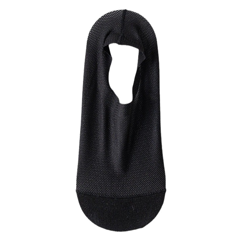 [In stock] socks men's ankle socks summer thin ice silk mesh invisible non-slip non-slip cotton bottom short socks
