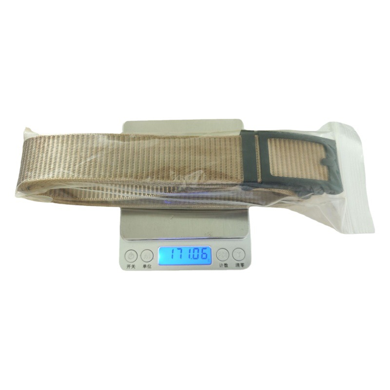 3.4cm Outdoor Tactical Belt Men's Automatic Buckle Woven Belt Casual Versatile Canvas Belt in Stock