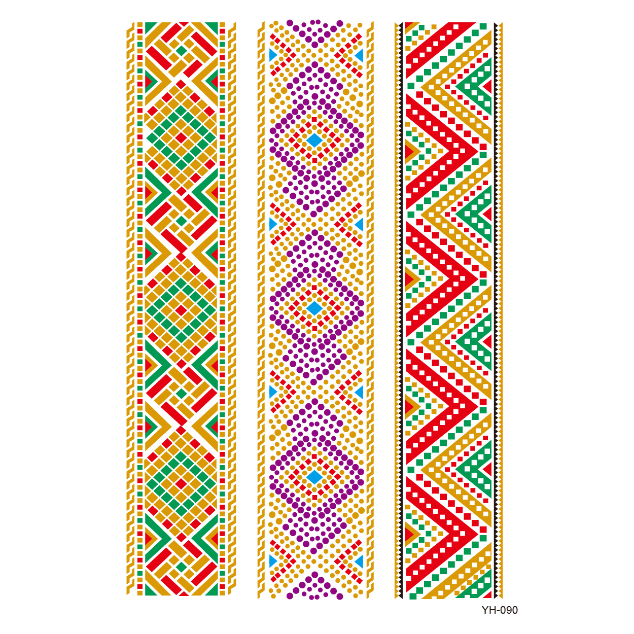 Picture of Bronzing tattoo stickers manufacturers in stock wholesale waterproof tattoo stickers fashion tattoo stickers