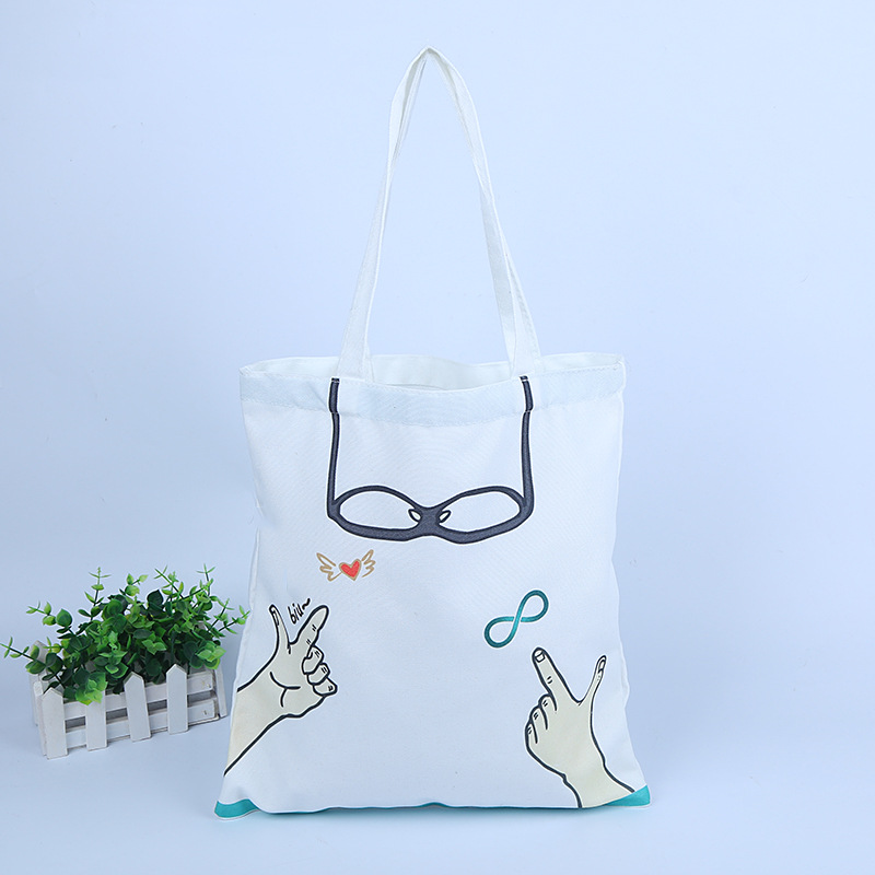 New Hot Recommended Excellent Portable Universal Color Cotton Bag Portable Canvas Packaging Bag