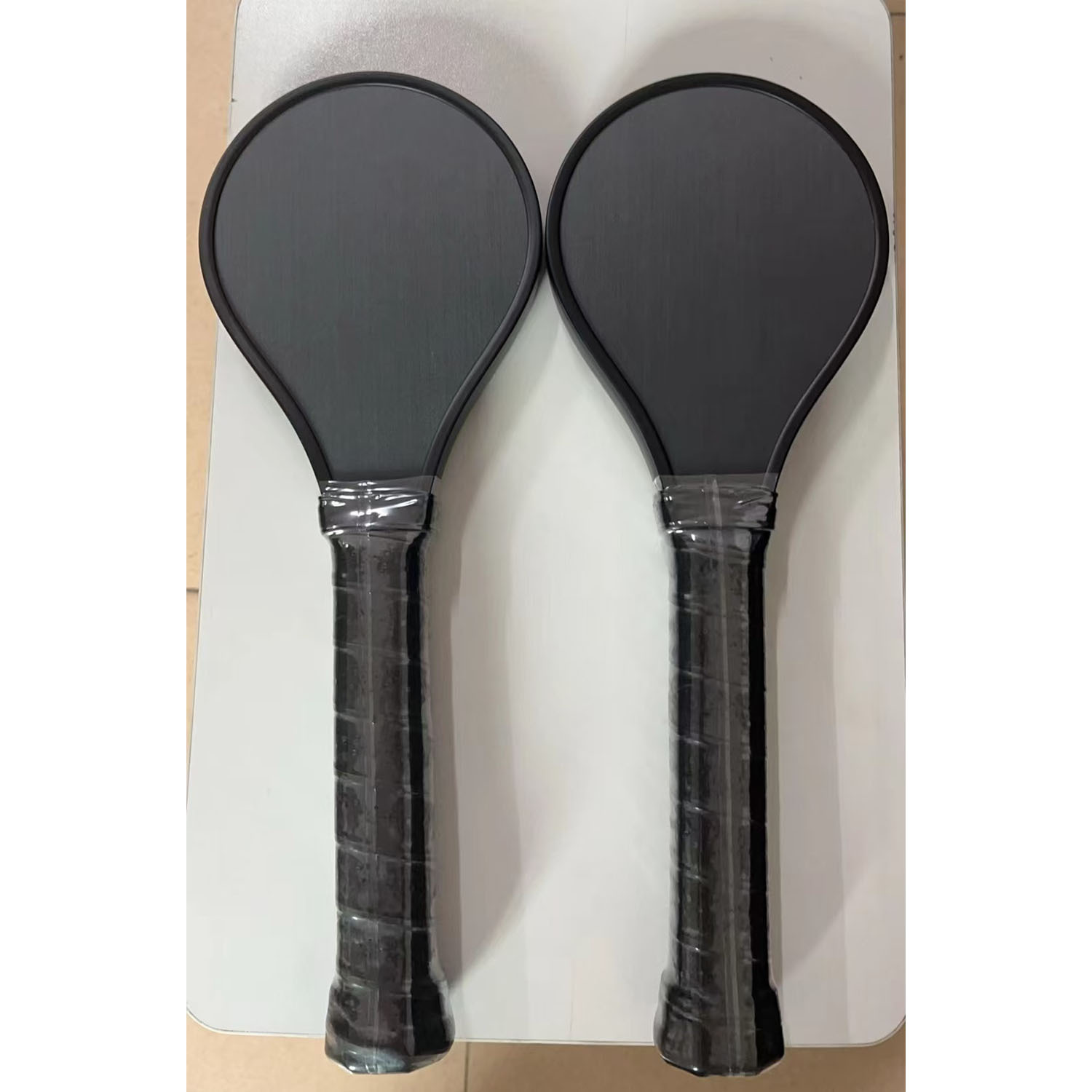 Picture of Frosted Carbon Fiber Peak Ball Dessert Sweet Zone Strike Peak Ball Training Racket Tournament Mini Strike Peak Racket