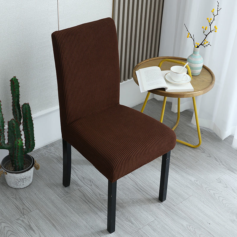 Picture of Thickened Chair Cover Universal Household Dining Chair Cover Elastic One-Piece Stool Cover Dining Table and Chair Cover Backrest Cushion