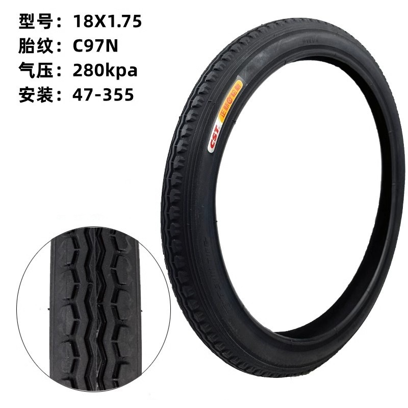 Picture of Zhengxin Outer Tire 20 24 Inch 26*1.75 1.95 2.125 27.5inch Mountain Bike Bicycle Thickeneded Tire