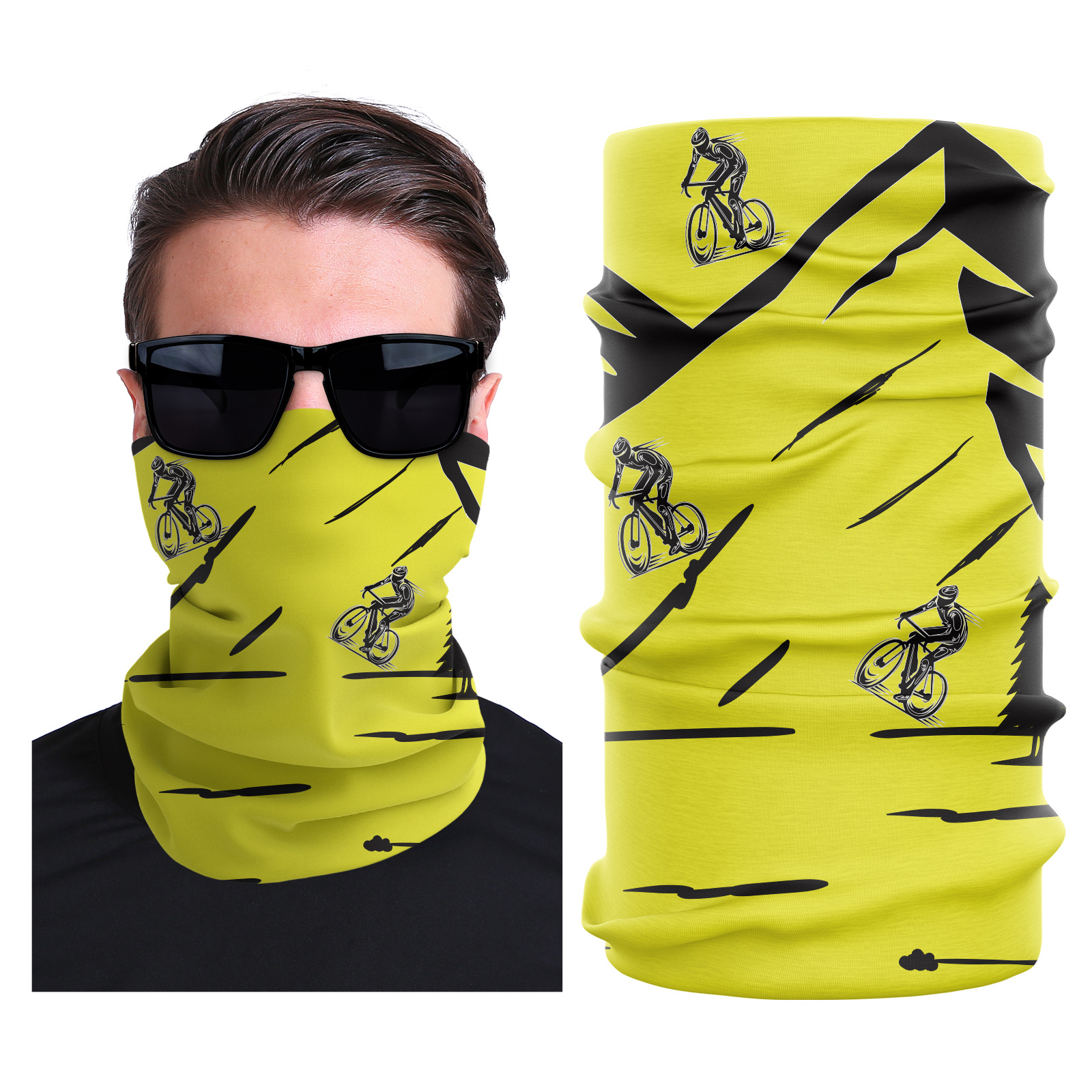 Picture of Xunhui magic scarf outdoor scarf mountaineering riding scarf high elastic seamless Ice Silk face towel cross-border bandana